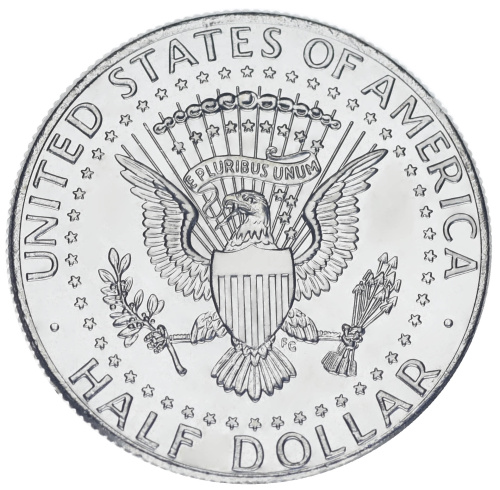 фото США 50 центов 2023 UNC P Джон Кеннеди