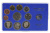 фото Германия набор из 10 монет 1979 Proof F 1, 2, 5, 10, 50 пфеннигов, 1, 2, 2, 2, 5 марок в сувенирной упаковке
