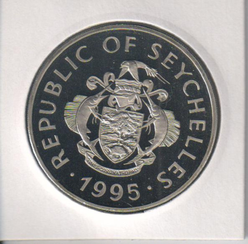 фото Сейшельские острова 1 рупия 1995 UNC (KM#85)