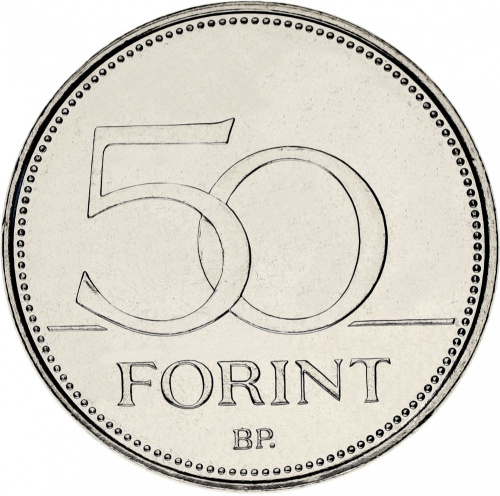 фото Венгрия 50 форинтов 2019 UNC Фехтование