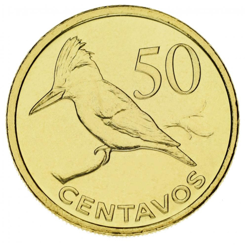 фото Мозамбик 50 сентаво 2006 AU-UNC Птица