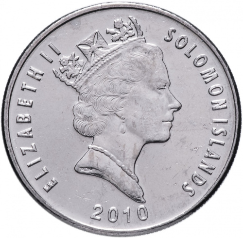 фото Соломоновы острова 10 центов 2010 UNC (KM#27a)