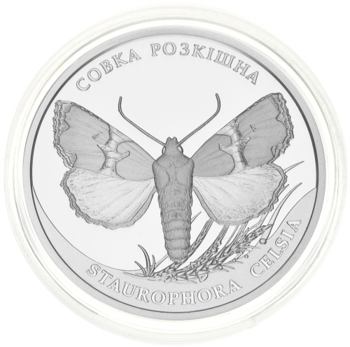 фото Украина 10 гривен 2020 Серебро Proof Совка роскошная (Ag 925, унция, 31.1 грамм в чистоте)