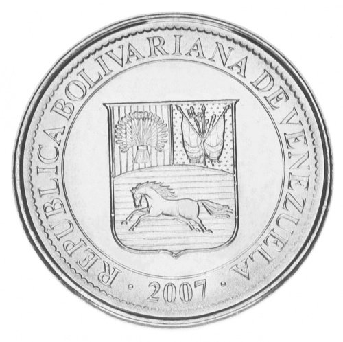 фото Венесуэла 50 сентим 2007 UNC