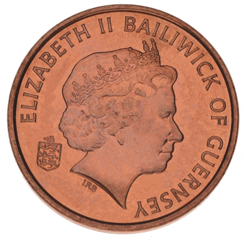 фото Гернси 1 пенни 2006 UNC Краб (KM#89)
