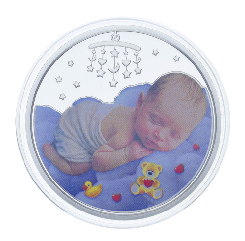 фото Украина 5 гривен 2024 Серебро UNC Родительское счастье (Ag 925, пол-унции, 15,55 грамм)