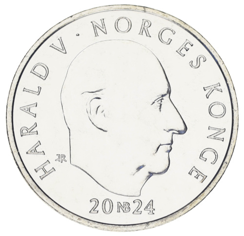 фото Норвегия 20 крон 2024 UNC Памятная