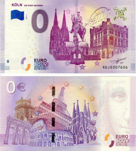 фото Германия 0 ЕВРО 2018 UNC Город Кельн