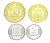 фото Приднестровье набор из 4 монет 2019 UNC 5, 10, 25, 50 копеек