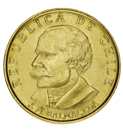 фото Чили 20 сентесимо 1971 AU-UNC (KM#195)