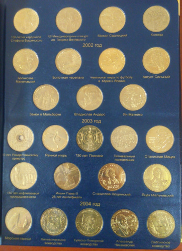 фото Польша набор из 260 монет 1995-2014 UNC