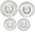 фото Северная Корея набор из 4 монет 1959 AU-UNC 1, 1, 5 10 чон