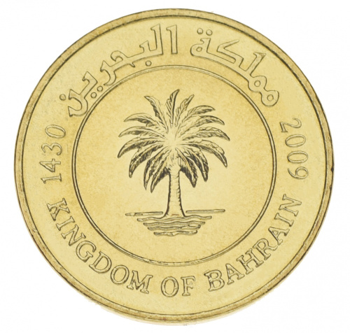 фото Бахрейн 10 филсов 2009 UNC