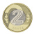 фото Польша 2 злотых 2009 Биметалл UNC