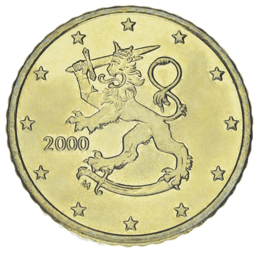 фото Финляндия 50 евроцентов 2000 UNC