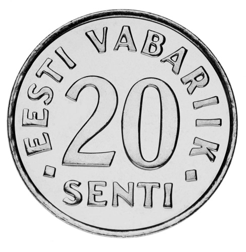 фото Эстония 20 сенти 2003 UNC