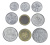 фото Сан-Марино набор из 9 монет 1978 UNC 1, 2, 5, 10, 20, 50, 100, 200, 500 лир (серебро)