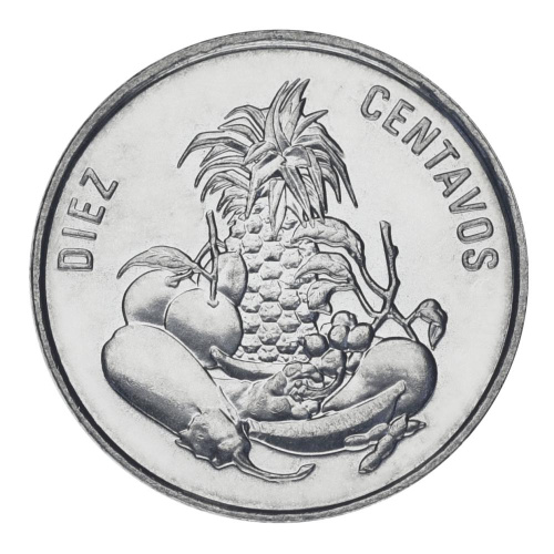 фото Доминикана 10 сентаво 1991 UNC