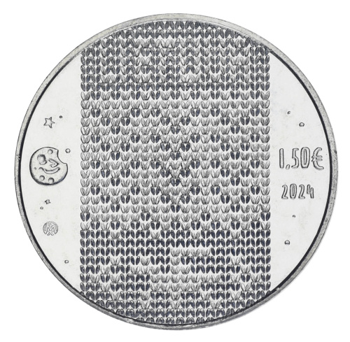 фото Литва 1,5 евро 2024 UNC Сказка - Двенадцать братьев, Двенадцать черных воронов