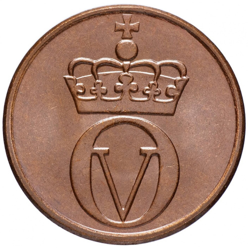 фото Норвегия 2 эре 1972 VF (KM#410)