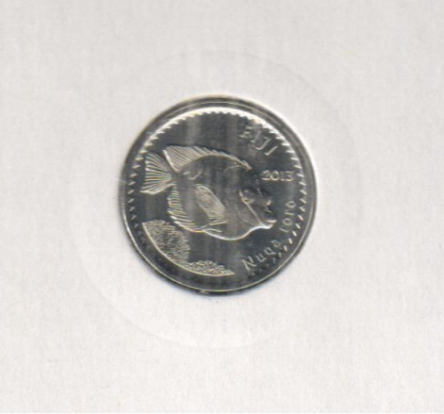 фото Фиджи 5 центов 2013 UNC (KM#332)