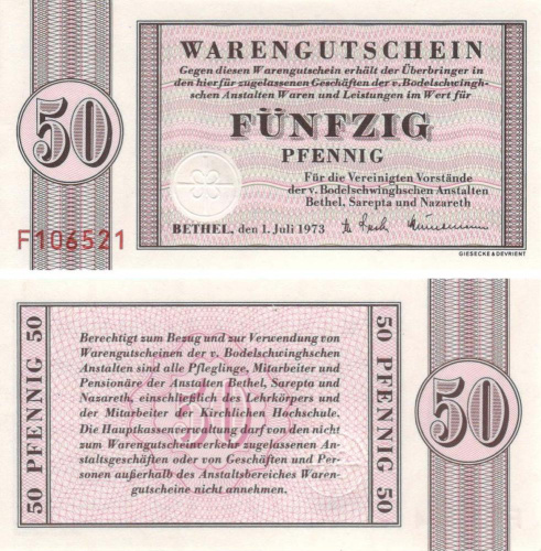 фото Германия 50 пфенниг 1973 UNC