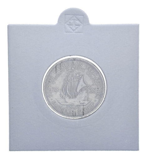 фото Восточные Карибы 25 центов 1955 F-VF