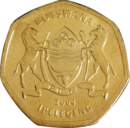 фото Ботсвана 2 пула 2004 UNC (KM#25a)