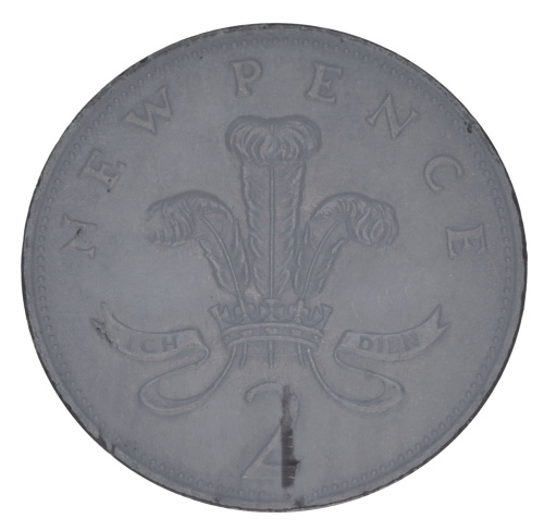 фото Великобритания 2 пенса 1971 F-VF