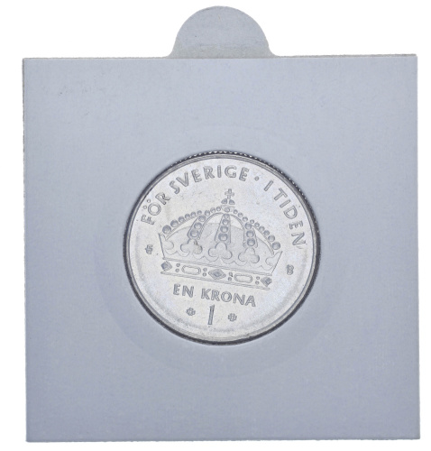 фото Швеция 1 крона 2001 F-VF