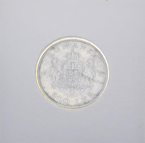 фото Румыния 200 лей 1942 G-VG Серебро