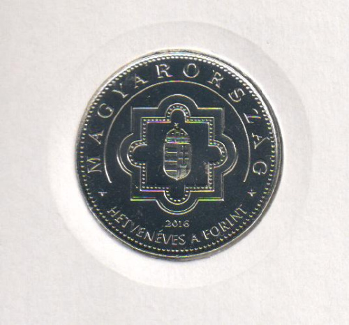 фото Венгрия 50 форинтов 2016 UNC (KM#897)