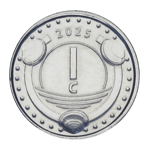 фото Синт-Мартен 1 цент 2025 UNC