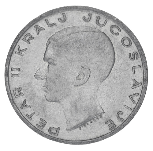 фото Югославия 20 динаров 1938 Серебро F-VF