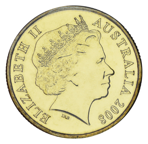 фото Австралия 1 доллар 2008 UNC 100 лет первому гербу