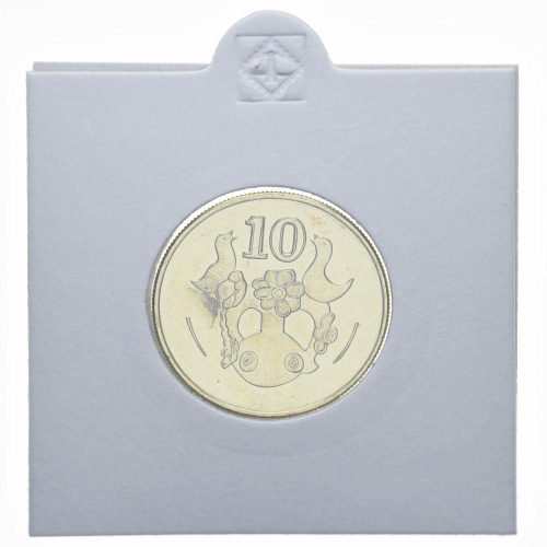 фото Кипр 10 центов 2002 UNC