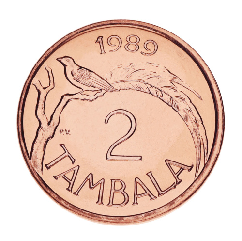фото Малави 2 тамбалы 1989 VF-AU