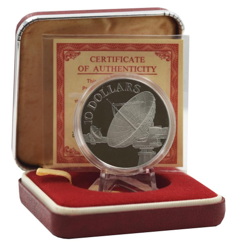 фото Сингапур 10 долларов 1980 Proof Технические данные