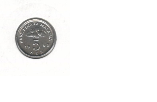 фото Малайзия 5 сен 1999 UNC (KM#50)