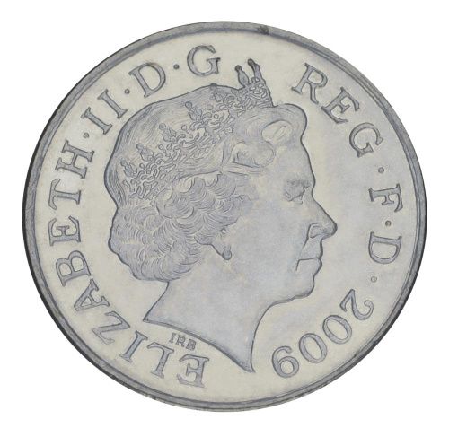 фото Великобритания 10 пенсов 2009 AU-UNC