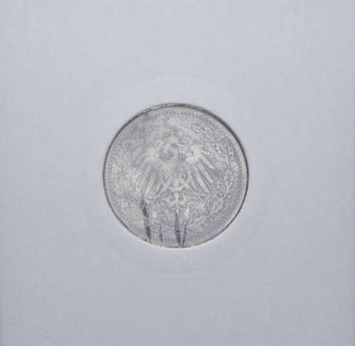 фото Германия 1/2 марки 1907 Серебро F-VF