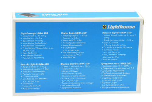 фото Весы электронные Libra 500 Leuchtturm