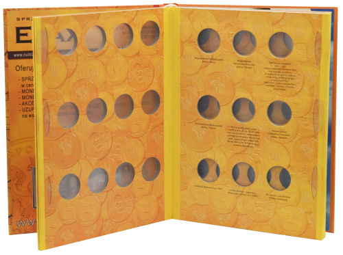 фото Польша. Альбом для монет 2 злотых 1995 - 2003 года выпуска. Fischer