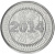 фото Зимбабве 25 центов 2014 UNC