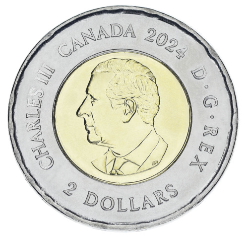 фото Канада 2 доллара 2024 Биметалл UNC Чествование инуитов Нунангат
