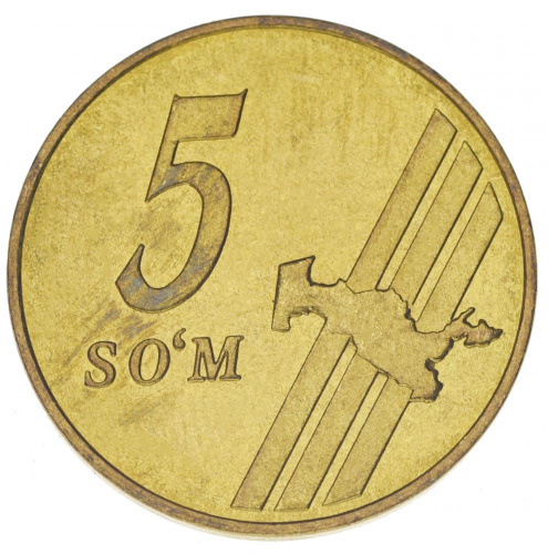 фото Узбекистан 10 сум 2001 UNC