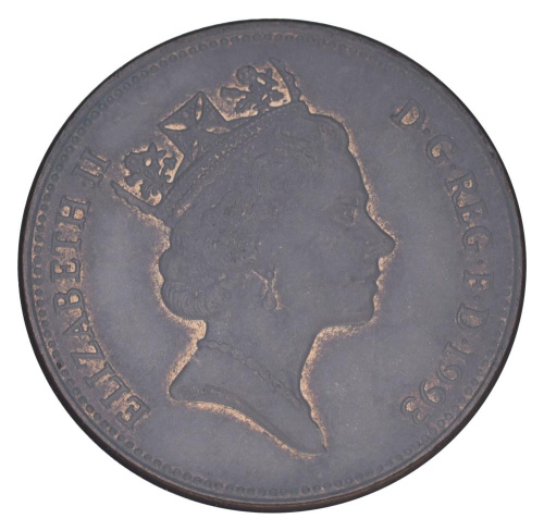 фото Великобритания 2 пенса 1993 F-VF