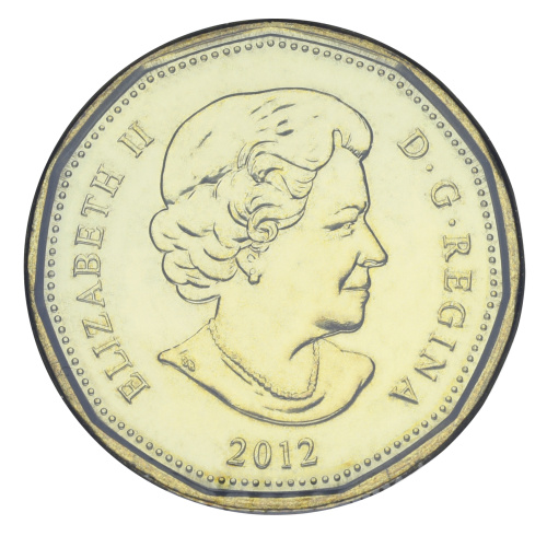 фото Канада 1 доллар 2012 UNC XXX летние Олимпийские Игры в Лондоне 2012 года