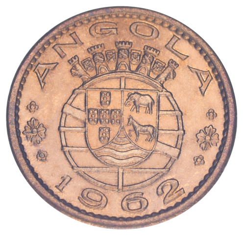 фото Ангола 20 сентаво 1962 VF-AU