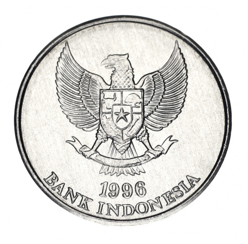 фото Индонезия 25 рупий 1996 AU-UNC (KM#53)